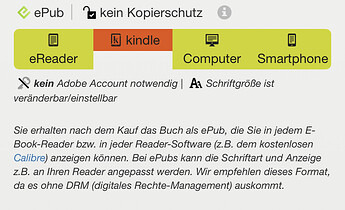 Beispiel für ein e-Book ohne Kopierschutz. (Screenshot buch7.de)