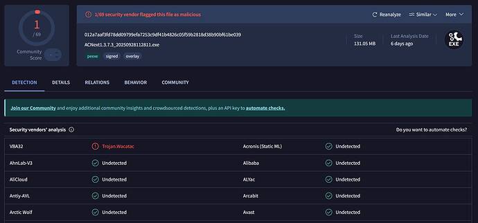Anycubic Slicer Next mit Trojaner