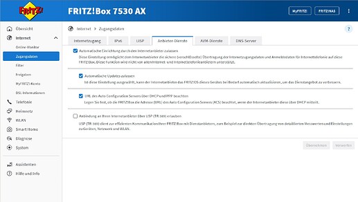 7530AX - Anbieterdienste 3