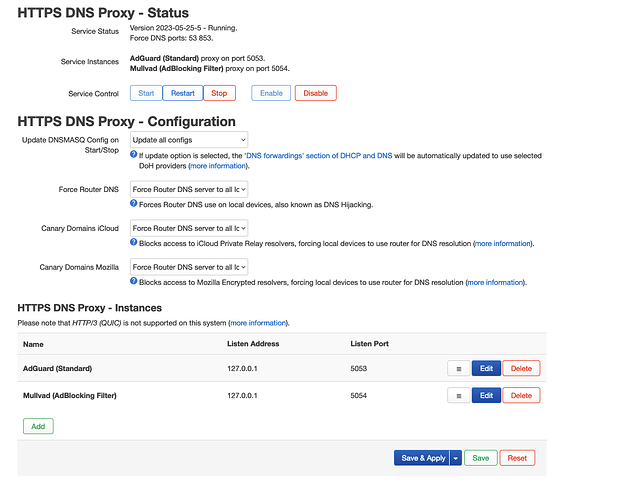 HTTPS DNS Proxy